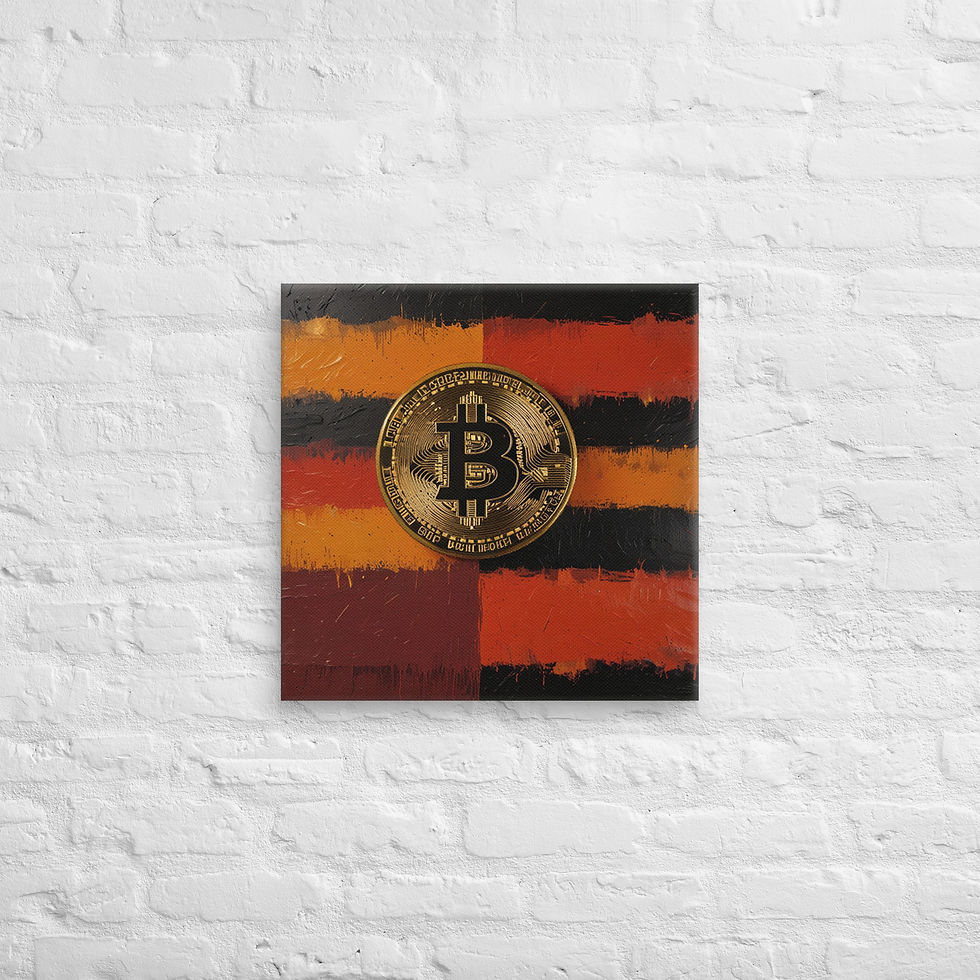 Miniature : Bitcoin Canvas Wall Art | Buy Crypto Prints Online for Fans | Roseson®