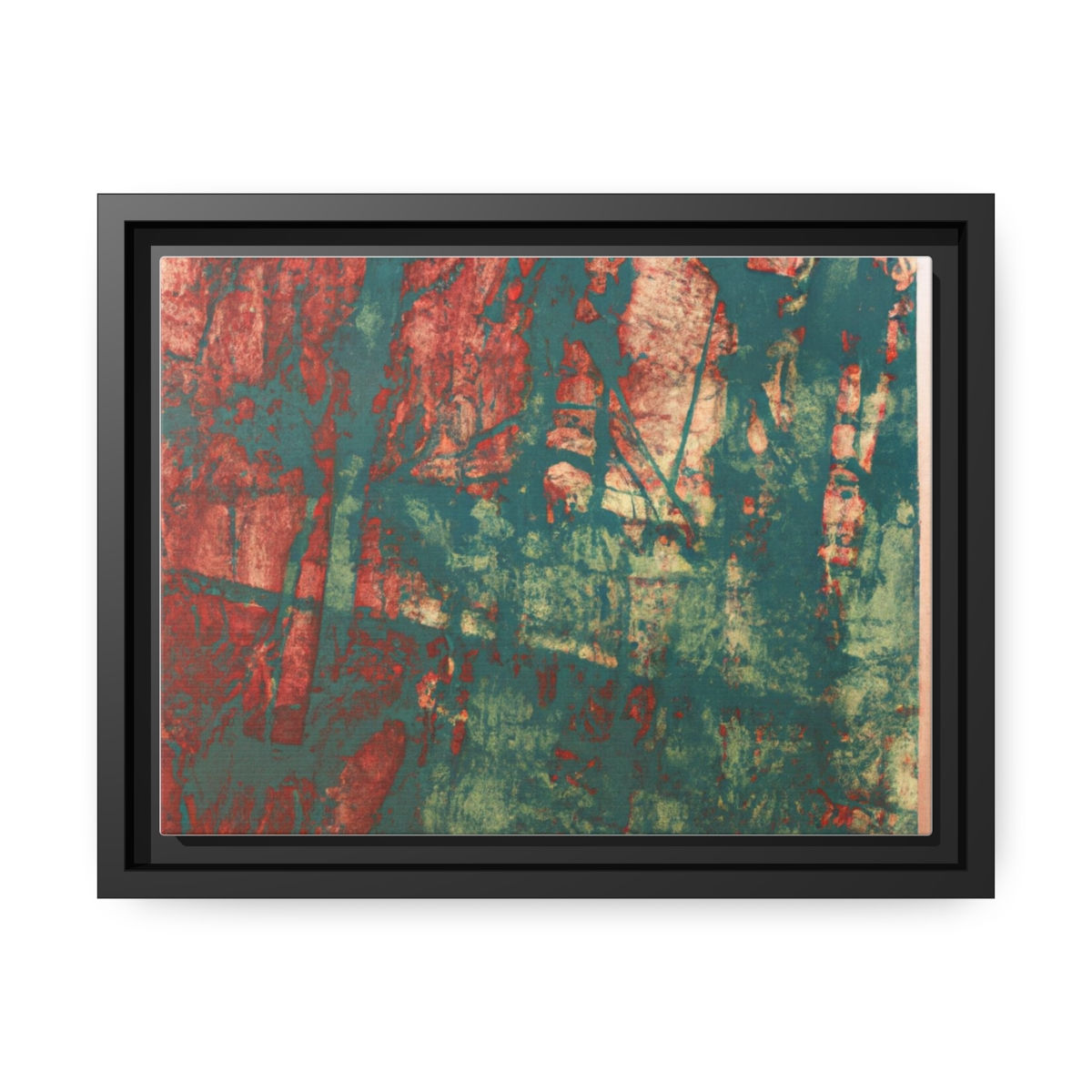 Rosesun™ Matte Canvas, Black Frame