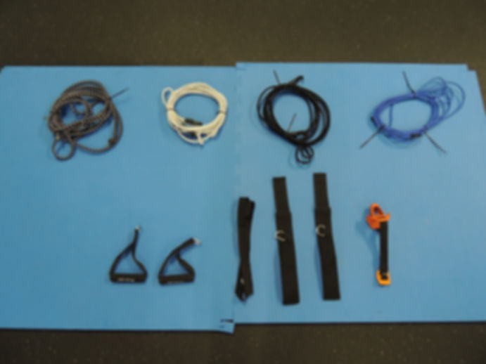 Full Set Of Custom Fitness Bands & Attachments