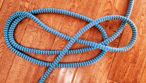 Cheval 5/8 x 22' Cheval Training Nylon Tressé Mecate Rênes Cheval 5/8 x 22' Cheval Training Nylon Tressé Mecate Rênes