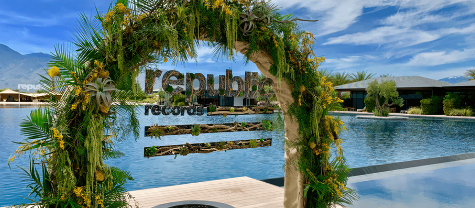 Coachella Live Wall Installation 