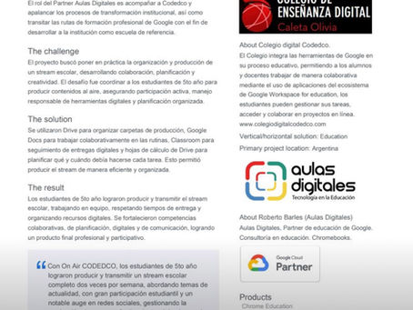 🎙️ On Air CODEDCO: El Futuro de la Comunicación Escolar a través del Streaming.