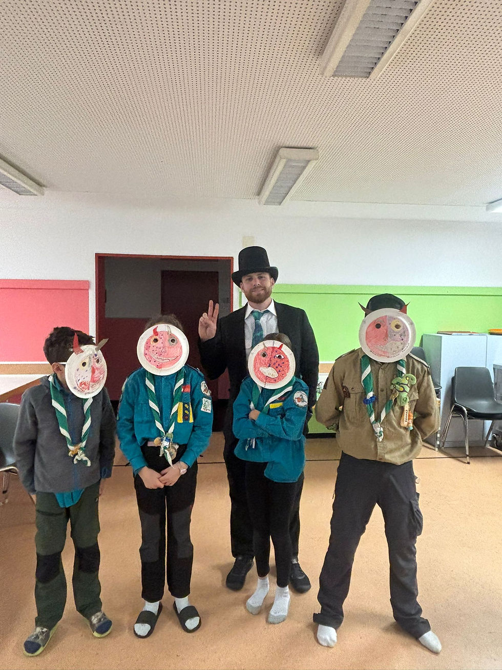 Fabian, Giada, Melissa e William (e Giorgio)