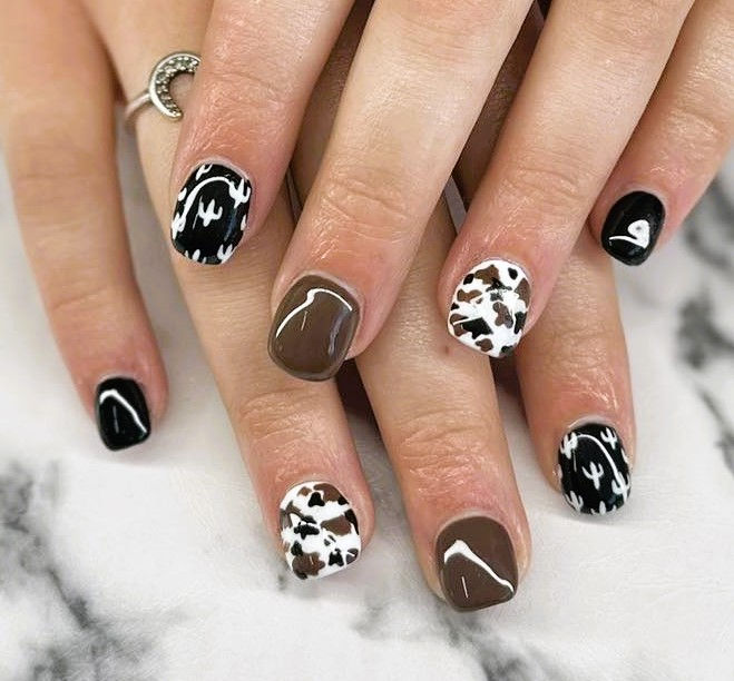 COWGIRL NAIL ART PIC