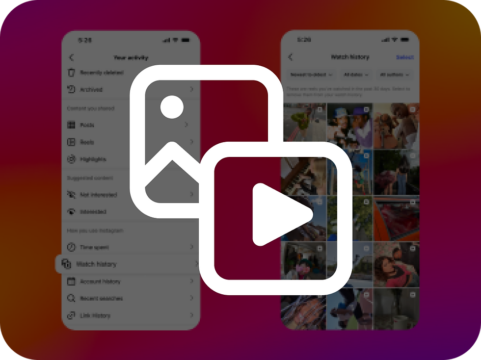 드디어 나왔다! 인스타그램 릴스 ‘시청 기록’ 기능!