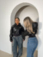 Thumbnail: Vegan Leather Hooded Jacket 