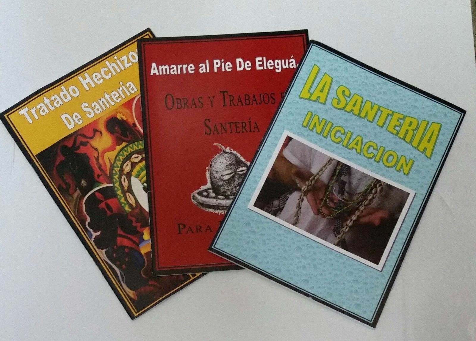 SANTERÍA BOOKS NEW ON SALE LIBROS DE SANTERIA BRAND NEW 3 Pcs SPECIAL ON SALE !!