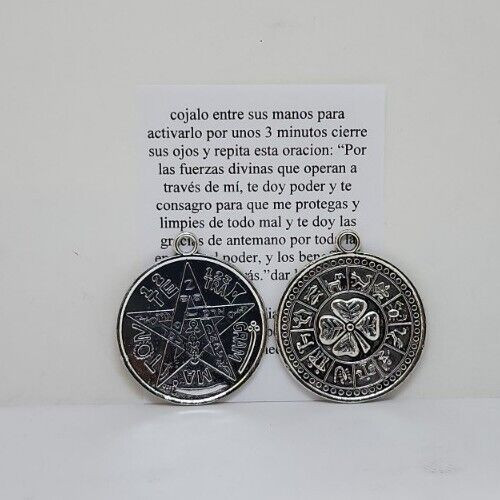 TALISMAN ORGONITA PARA EL DINERO SUERTE PROTECCION ORACION E