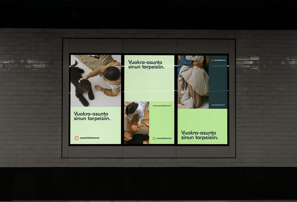 Visuaalinen identiteetti, logo ja verkkosivut palvelualanyrittäjille