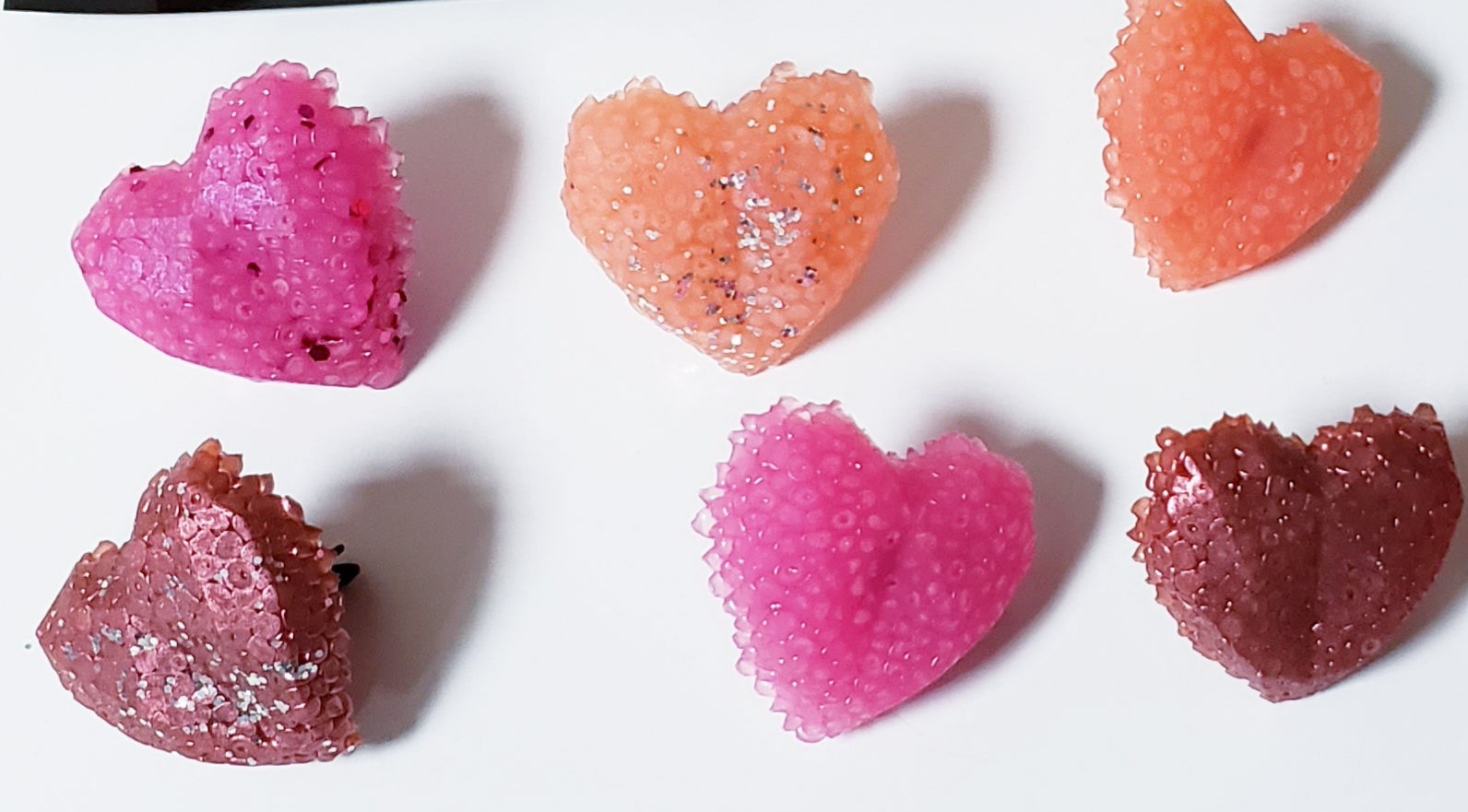 Heart vent clip freshies (pack of 4)