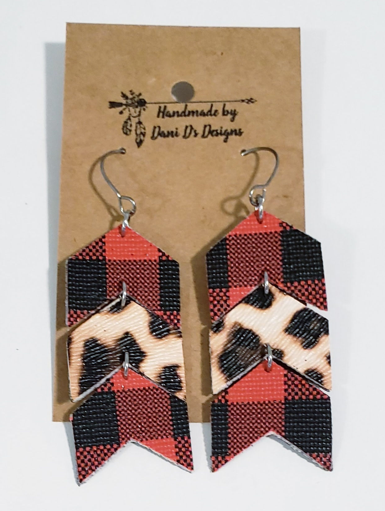 Buffalo plaid and leopard chevrons 