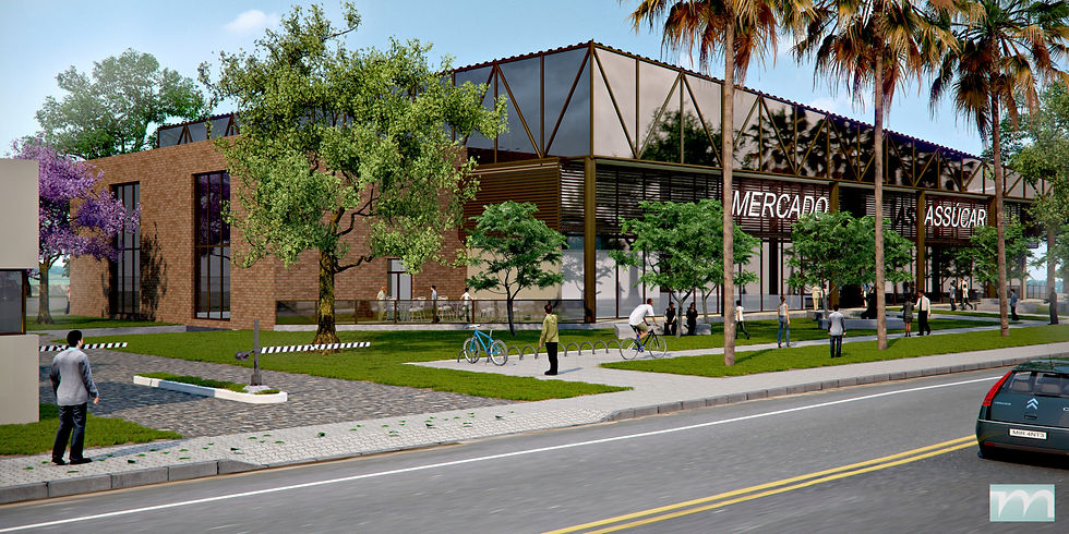 Mercado "assucar" - 3D