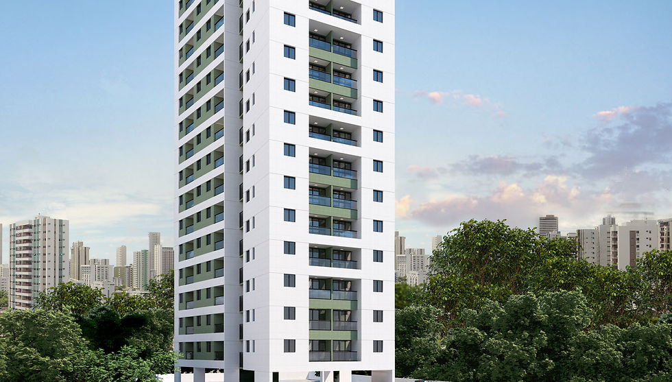 Edifício - Barra de Jangada - 3D