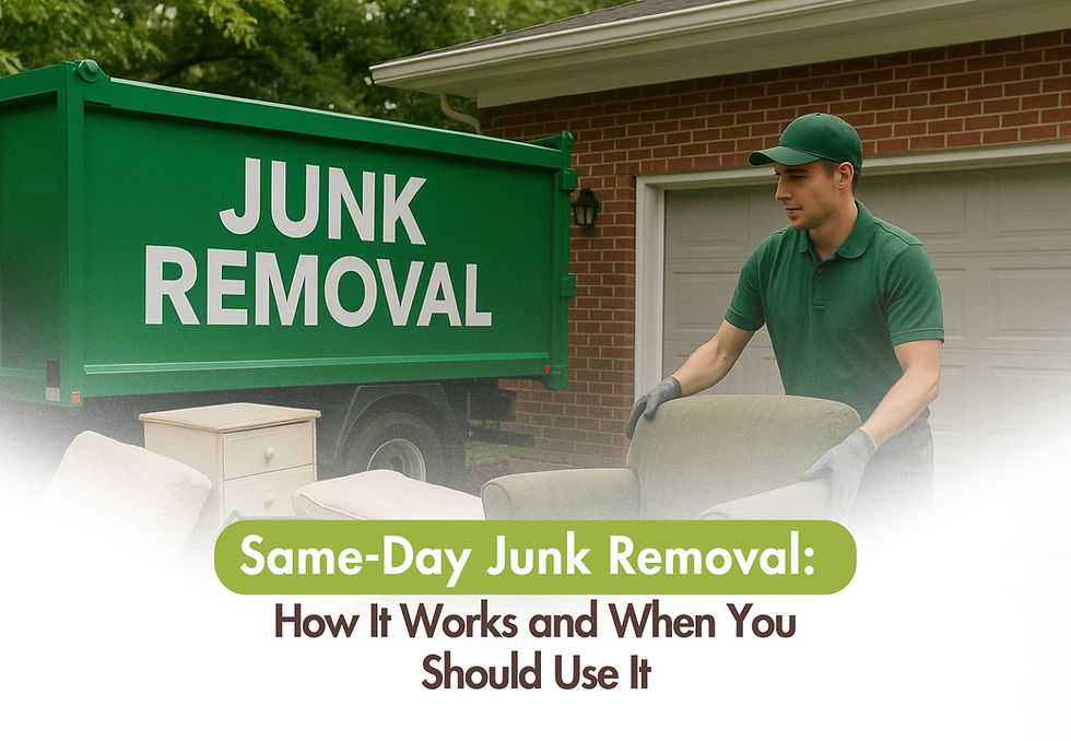 Same-Day Junk Removal Kissimmee & St. Cloud