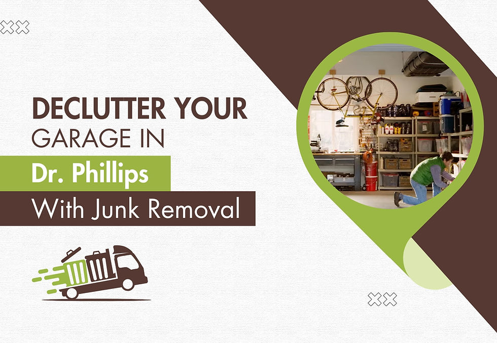 Declutter Your Garage in Dr. Phillips With Junk Removal