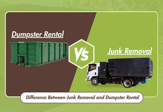 The Difference Between Junk Removal and Dumpster Rental