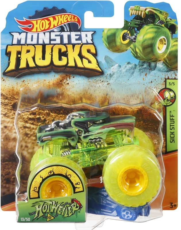 HOT WHEELS MONSTER TRUCKS 1:64 ASSORTED