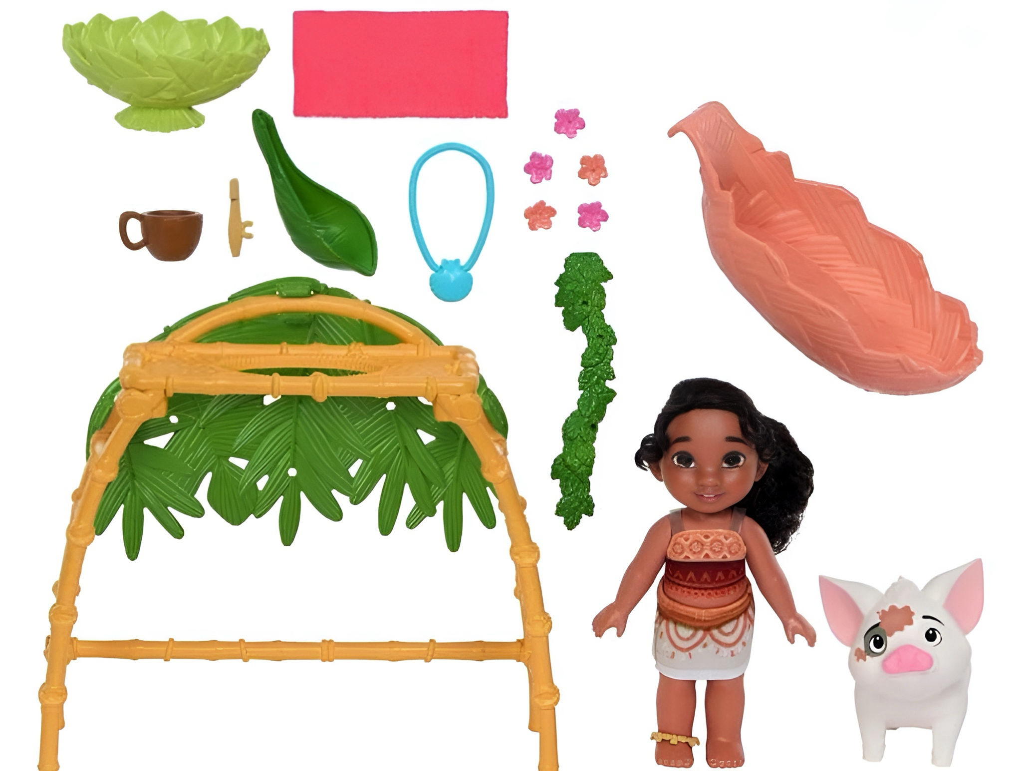 Disney Princess Moana Simea, Pua Bathtime Playset