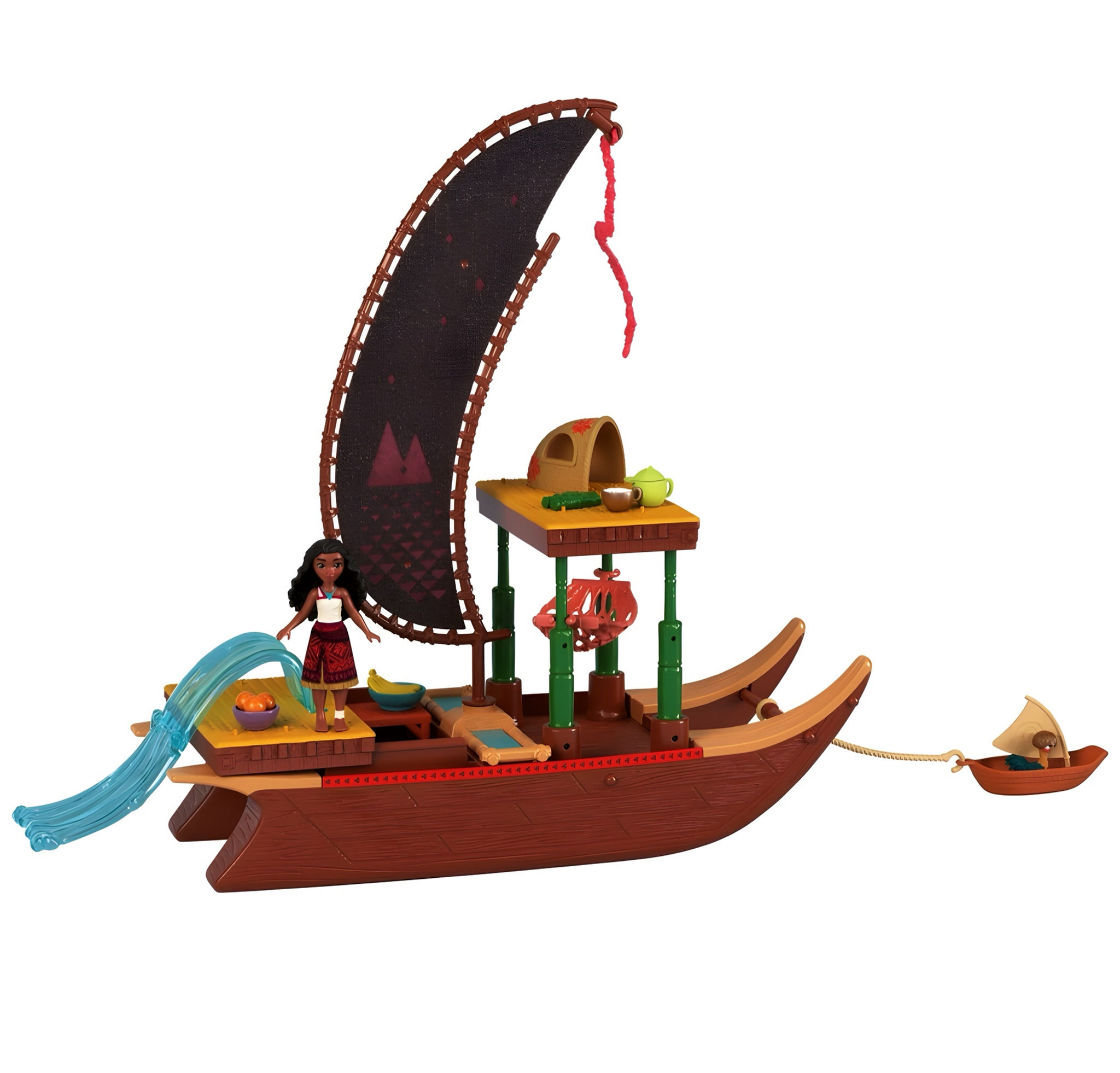 Disney Princess Moana 2 Transforming Boat Playset