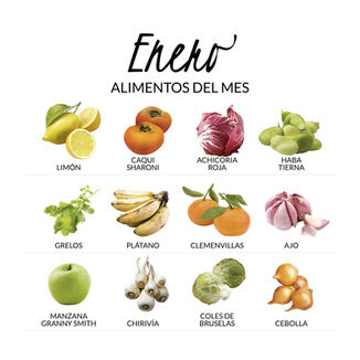 ALIMENTOS DEL MES DE ENERO