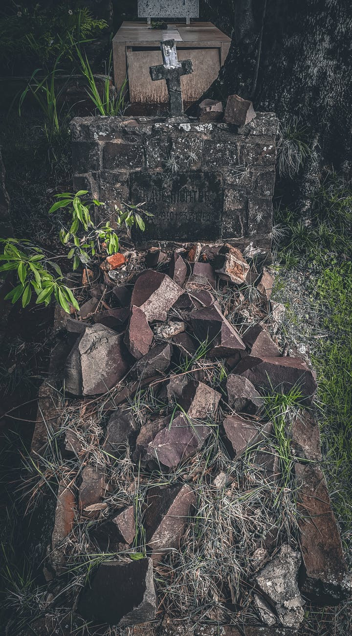 a burial ground