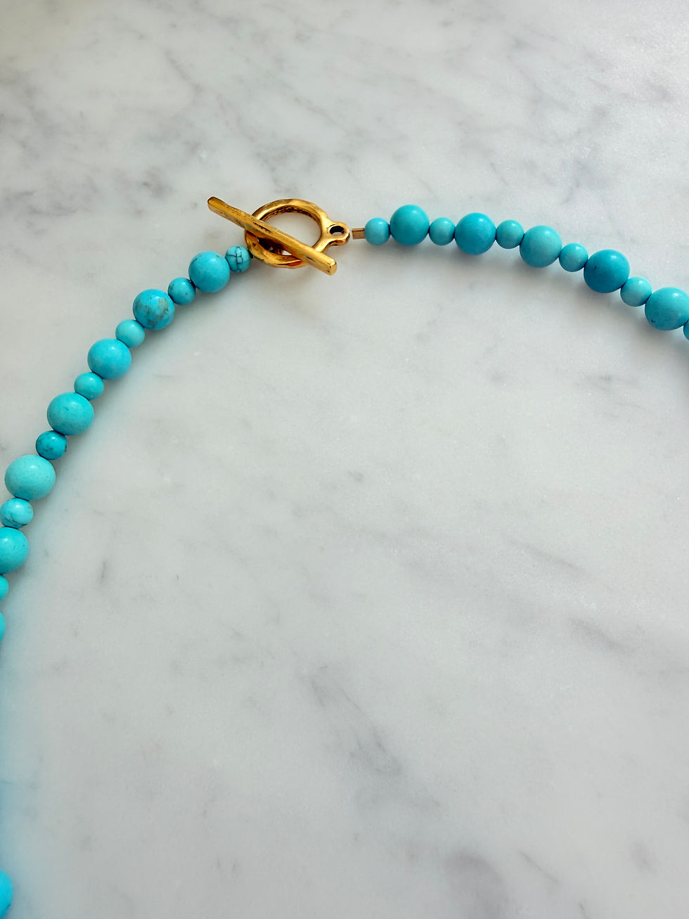 Thumbnail: Mixed round turquoise necklacw 