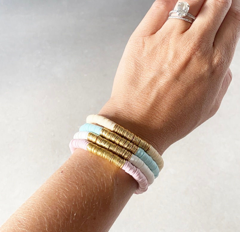 Thumbnail: Golden Heishi Bracelet