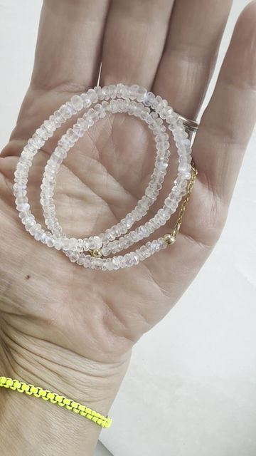 Thumbnail: Moonstone necklace 