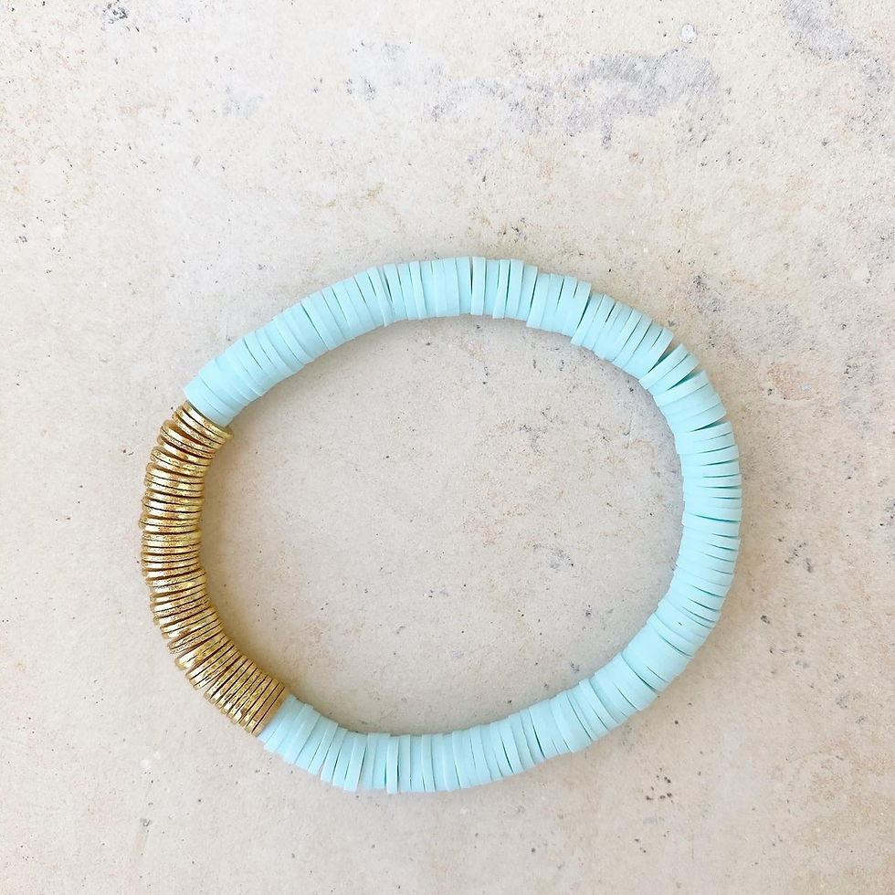 Thumbnail: Golden Heishi Bracelet
