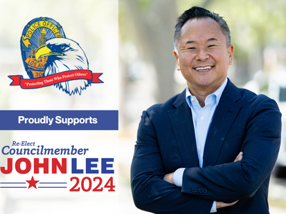 Los Angeles Police Protective League Endorses Councilmember John Lee for Re-election