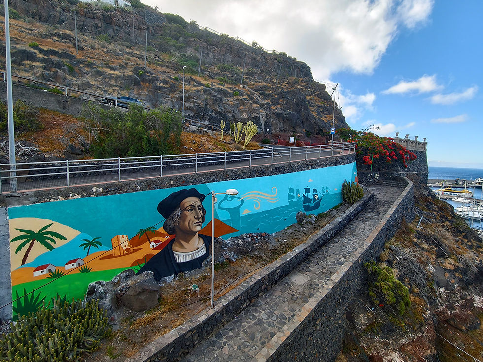Mural La Gomera 25x5m