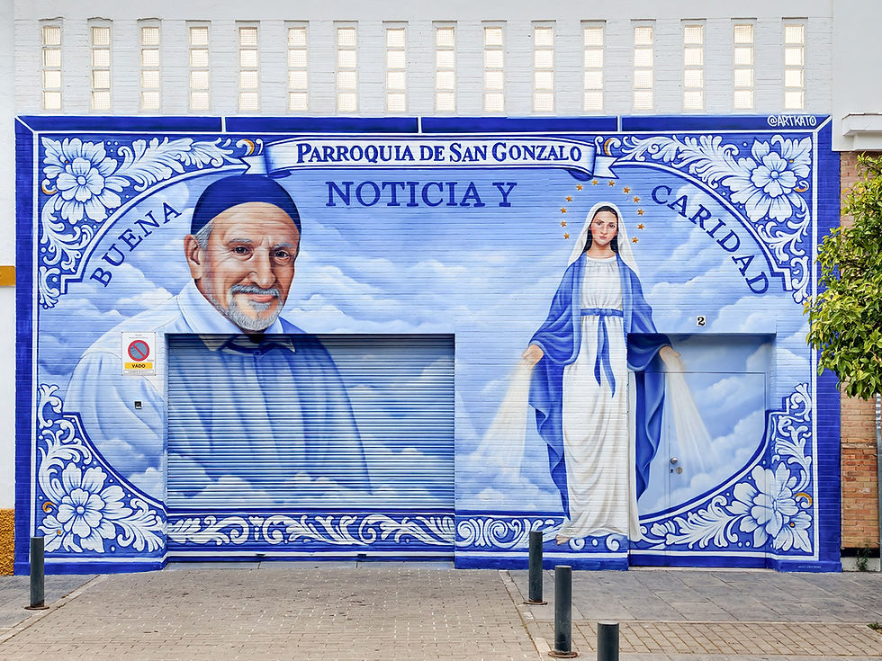 Mural Religioso Parroquia de San Gonzalo