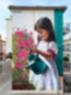 Mural XL Ronda - Gotas de Vida 6x10m.