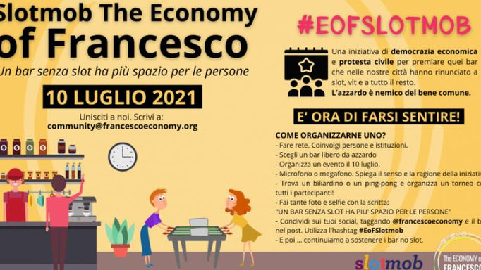 #EoF – SLOTMOB(슬롯몹) 프란치스코의 경제