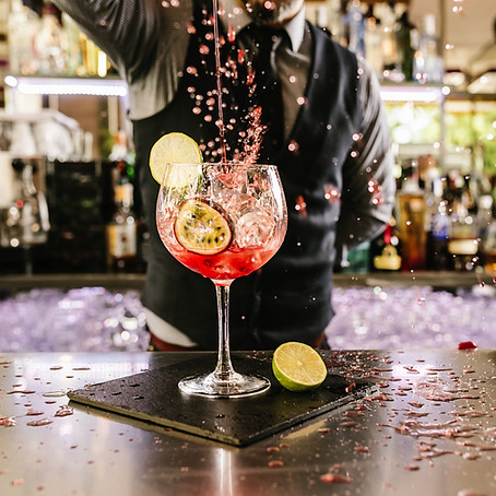 Bartender Pouring Cocktail