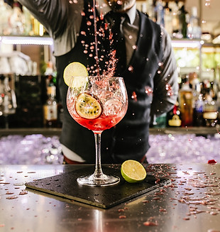 Bartender Pouring Cocktail