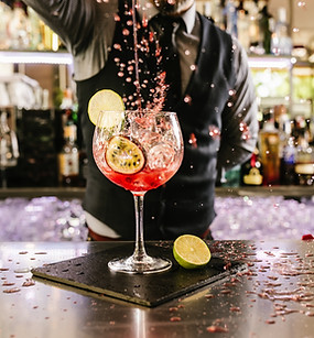 Bartender Pouring Cocktail