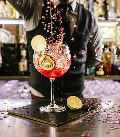 Bartender Pouring Cocktail