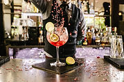 Bartender Pouring Cocktail