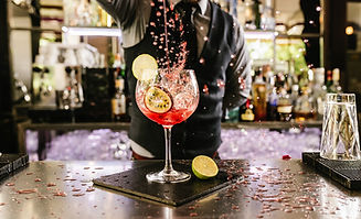 Bartender Pouring Cocktail
