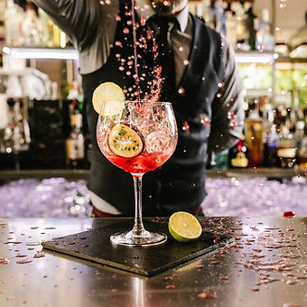 Bartender Pouring Cocktail