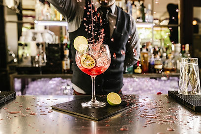Bartender Pouring Cocktail