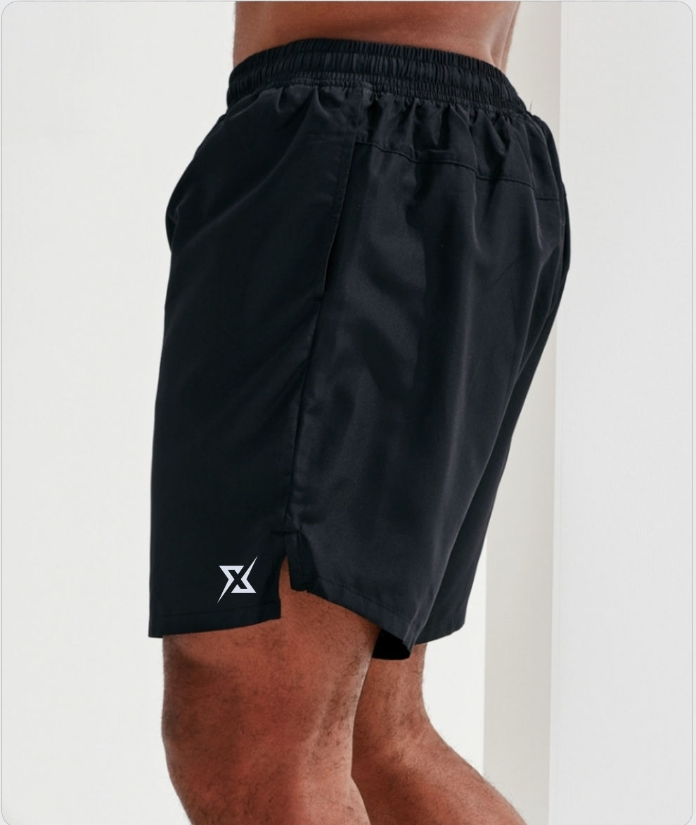 Black Running Shorts