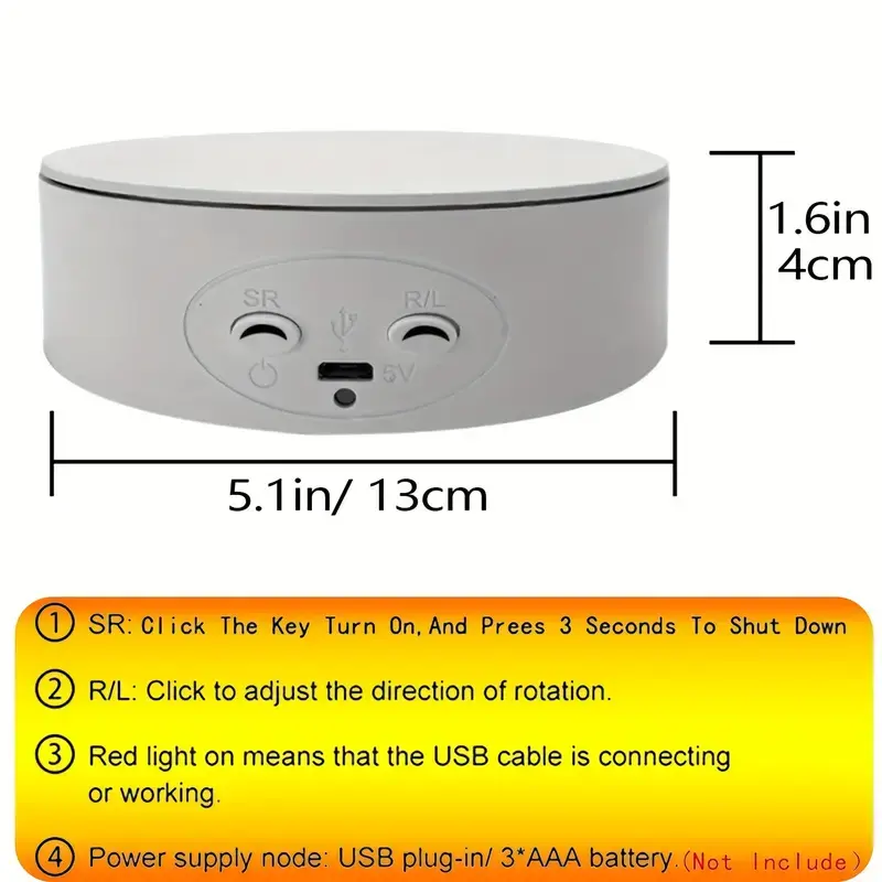 Thumbnail: Electric Rotating Display Stand - 360° Motorized Turntable