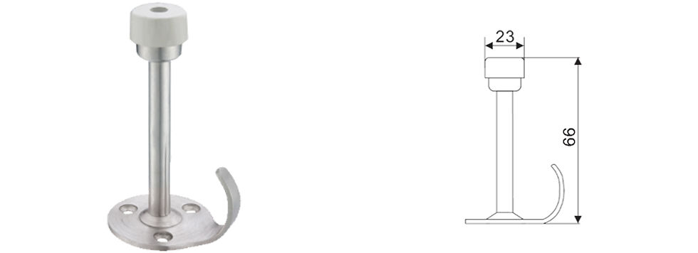 VDS 102 - Wall Mount Stopper