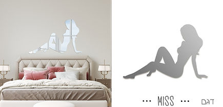 מראה מעוצבת לסלון