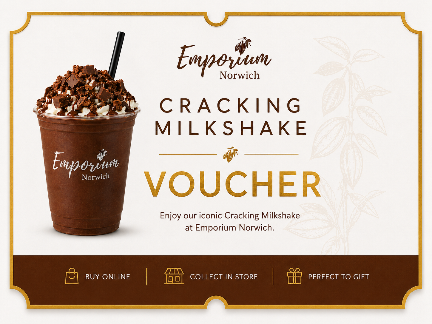 Cracking Milkshake Voucher