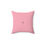 Miniatura: Faux Suede Decorative Pillow - 'Pink Sacred Heart' Design