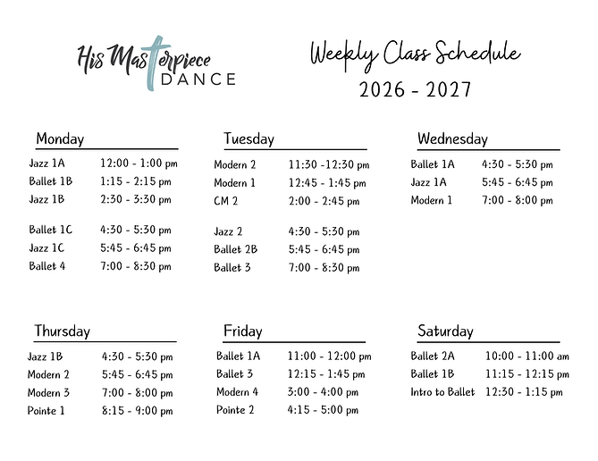 Weekly Class Schedule 2026-2027.png