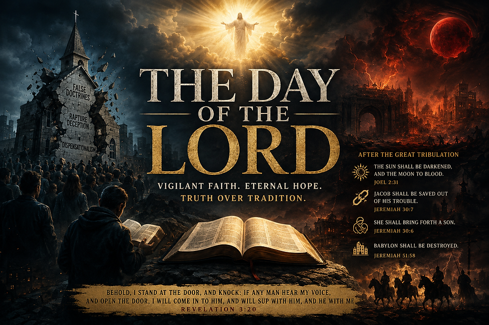The Lord Is Coming as a Thief in the Night: End Times Truth